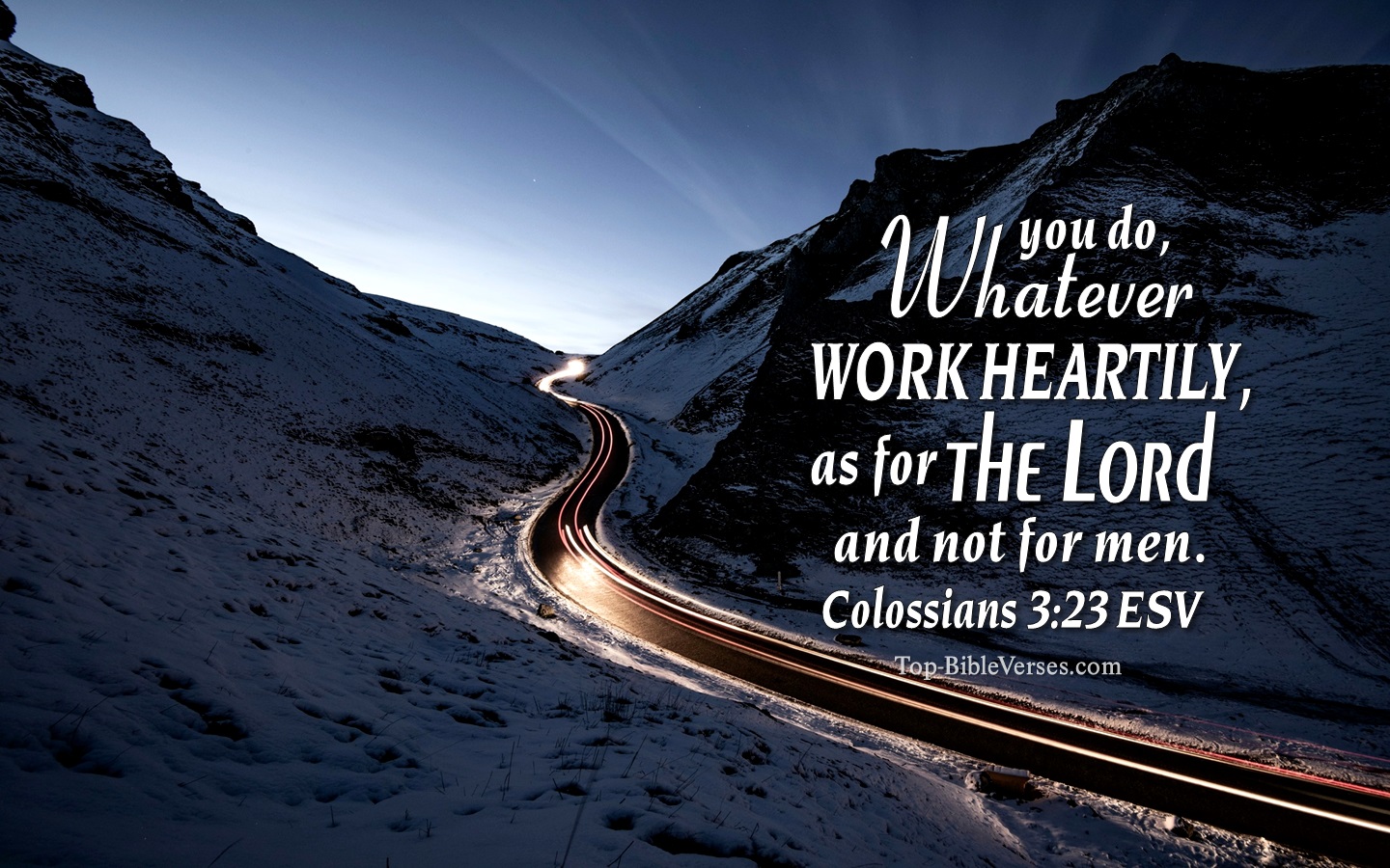 Colossians 3:23 ESV Christian Bible Verse Desktop Wallpaper. Top-BibleVerses.com