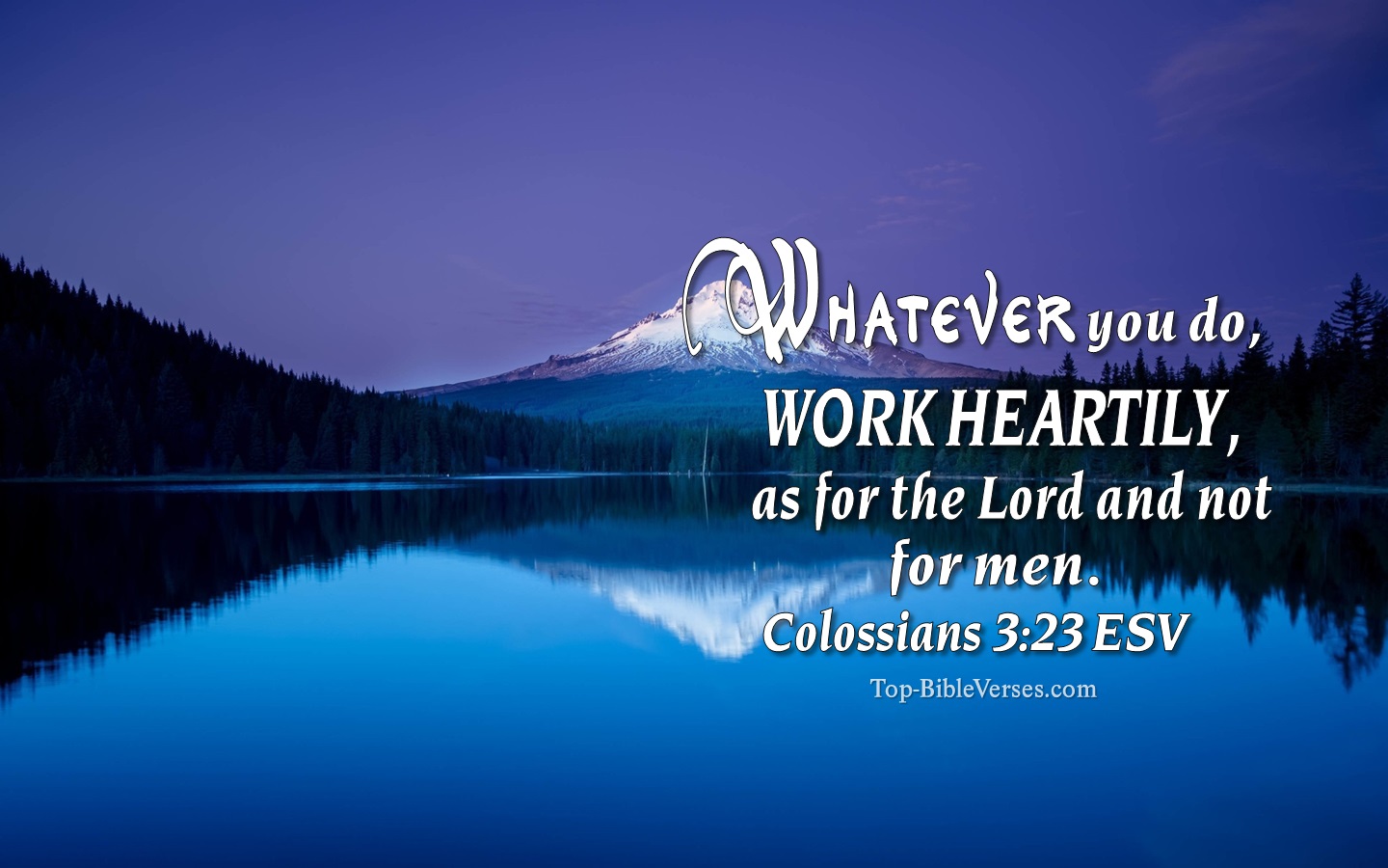 Colossians 3:23 ESV Christian Bible Verse Desktop Wallpaper. Top-BibleVerses.com