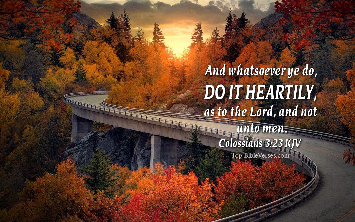 Colossians 3:23 KJV Christian Bible Verse Desktop Wallpaper. Top-BibleVerses.com
