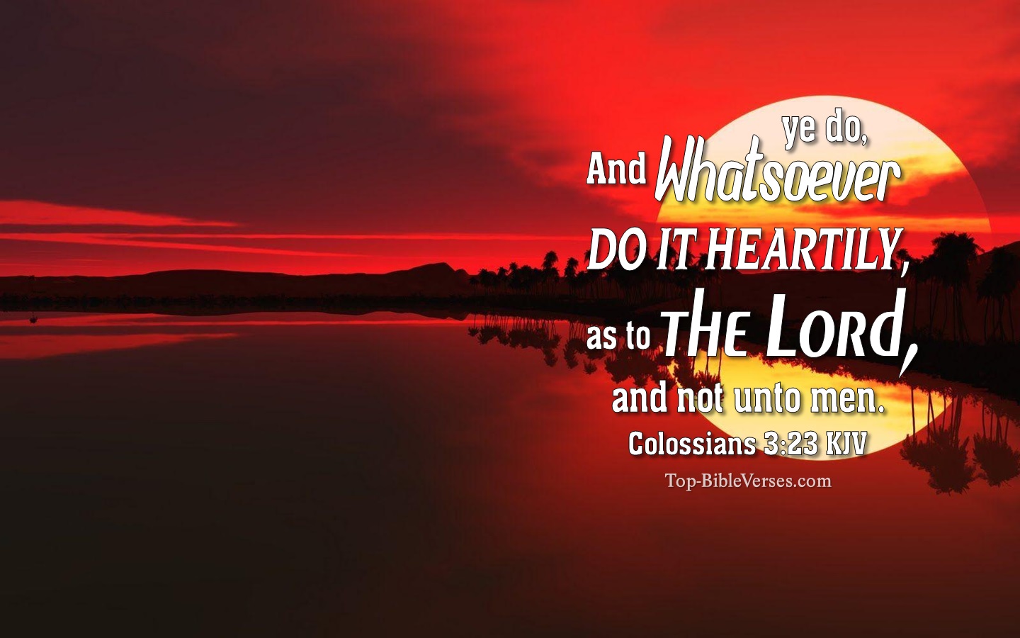 Colossians 3:23 KJV Christian Bible Verse Desktop Wallpaper. Top-BibleVerses.com