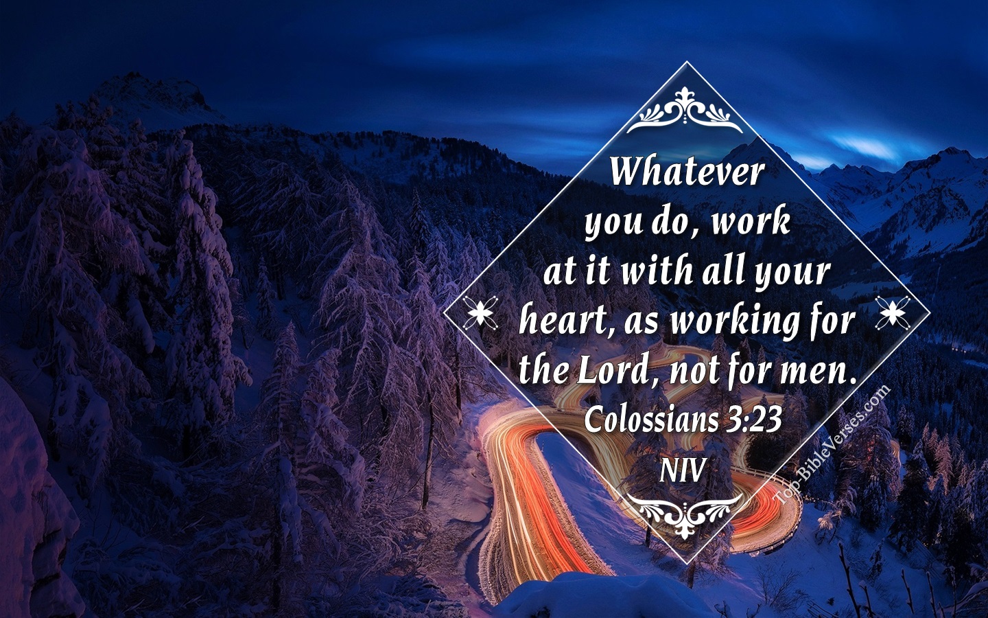 Colossians 3:23 NIV Christian Bible Verse Desktop Wallpaper. Top-BibleVerses.com