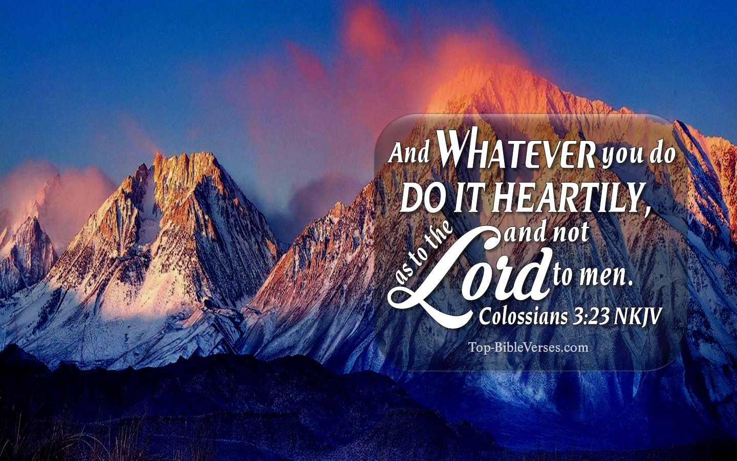 Colossians 3:23 NKJV Christian Bible Verse Desktop Wallpaper. Top-BibleVerses.com
