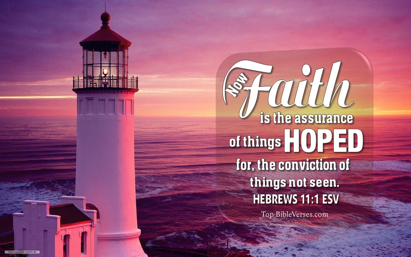 Hebrews 11:1 ESV Christian Bible Verse Desktop Wallpaper. Top-BibleVerses.com