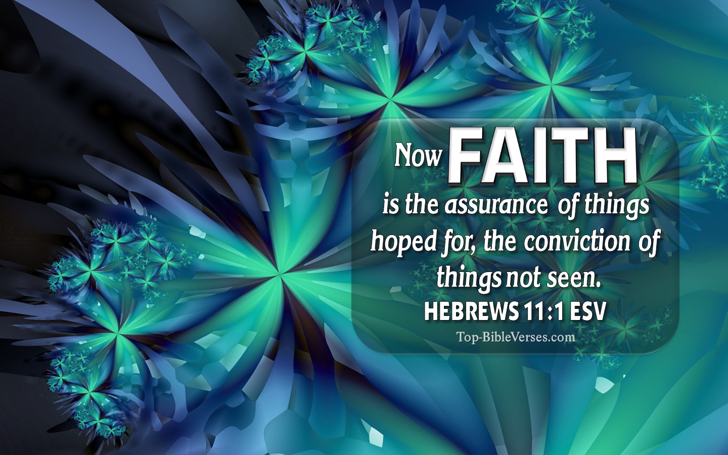 Hebrews 11:1 ESV Christian Bible Verse Desktop Wallpaper. Top-BibleVerses.com
