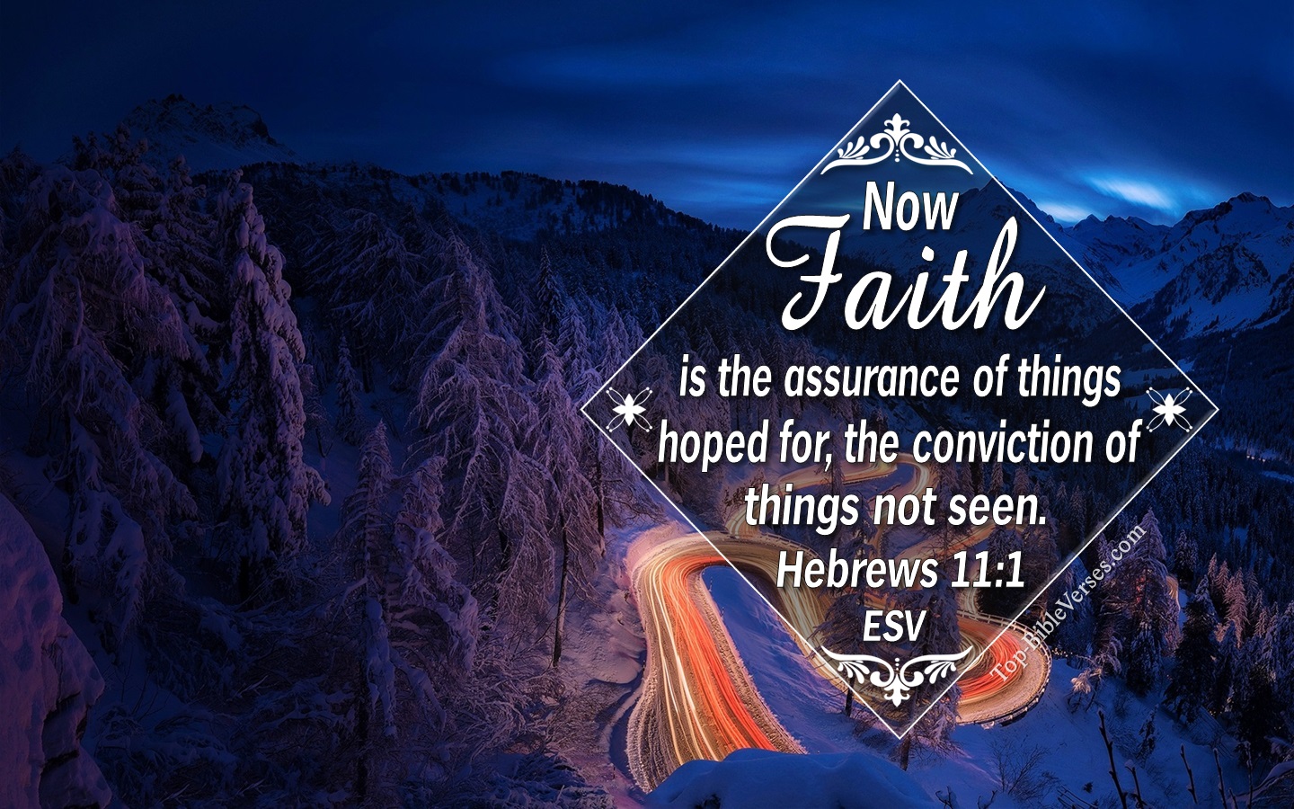 Hebrews 11:1 ESV Christian Bible Verse Desktop Wallpaper. Top-BibleVerses.com