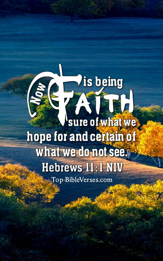 Hebrews 11:1 NIV Bible Verse Backgrounds | IPhone HD-Wallpapers