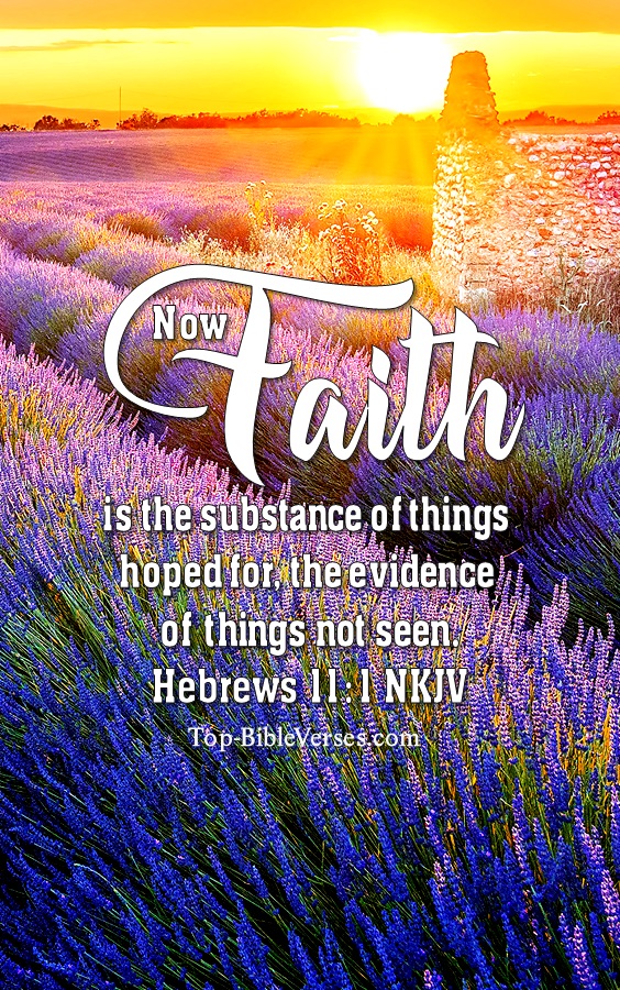 Hebrews 11:1 NKJV Bible Verse Mobile HD-Wallpapers | Backgrounds