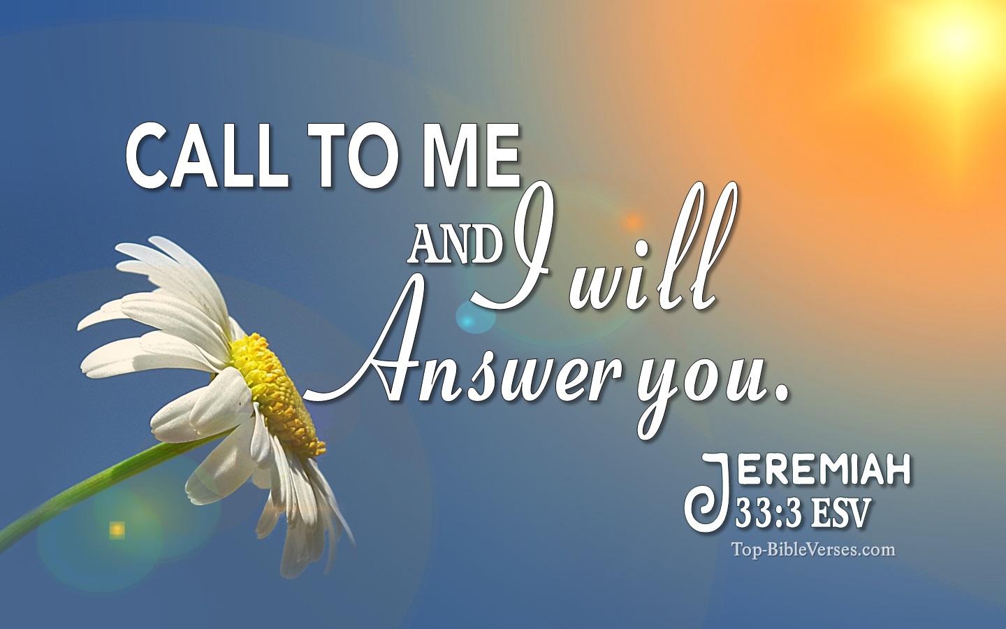 Jeremiah 33:3 ESV Inspirational Bible Verse Images. Top-BibleVerses.com