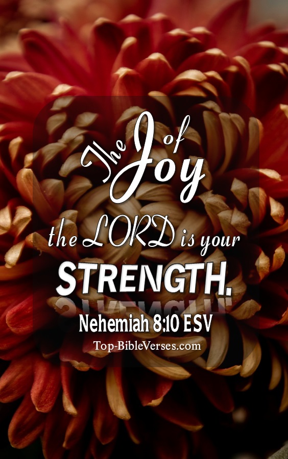 Nehemiah 8:10 ESV Christian Bible Verse Mobile Wallpaper. Top-BibleVerses.com