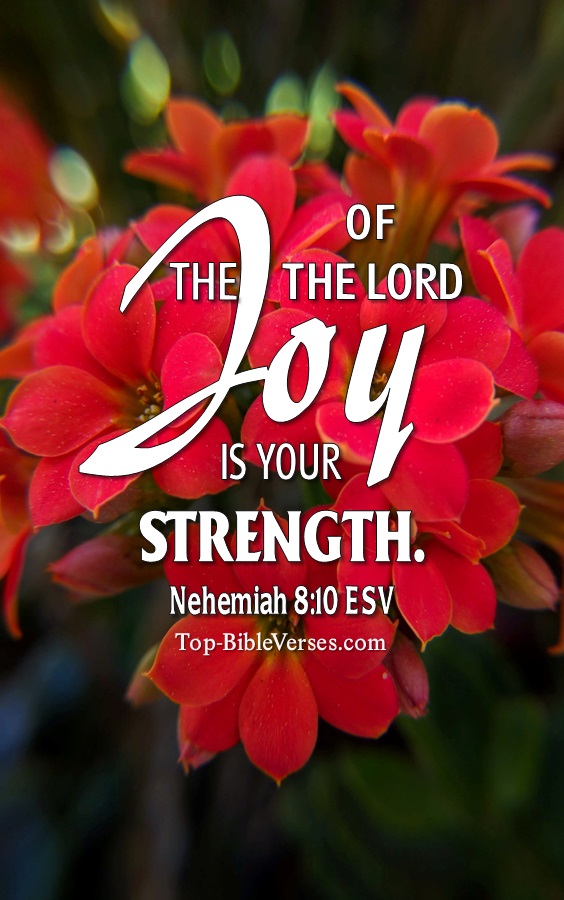 Nehemiah 8:10 ESV Christian Bible Verse Mobile Wallpaper. Top-BibleVerses.com