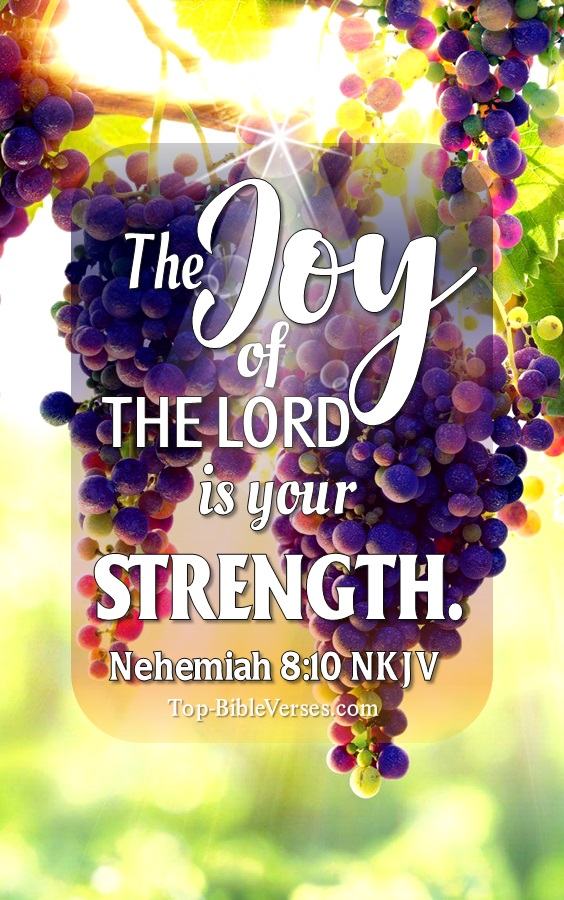 Nehemiah 8:10 NKJV Christian Bible Verse Mobile Wallpaper. Top-BibleVerses.com