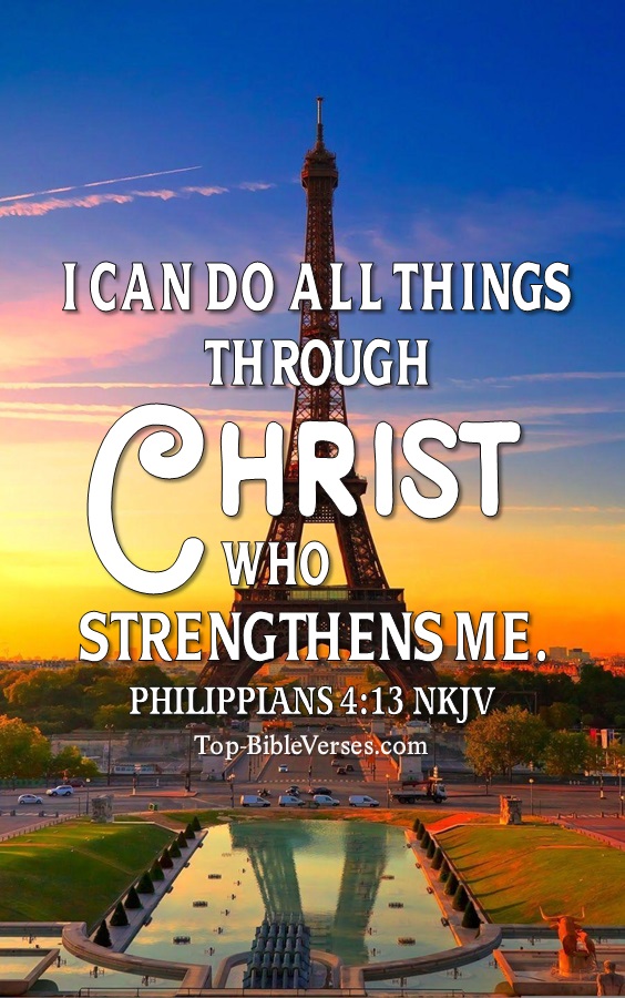 Philippians 4:13 NKJV Bible Verse Mobile Wallpapers | Backgrounds