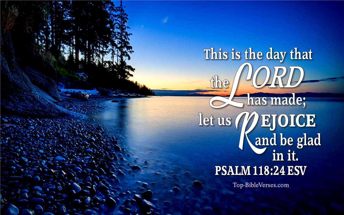 Psalm 118:24 ESV Christian Bible Verse Desktop Wallpaper. Top-BibleVerses.com