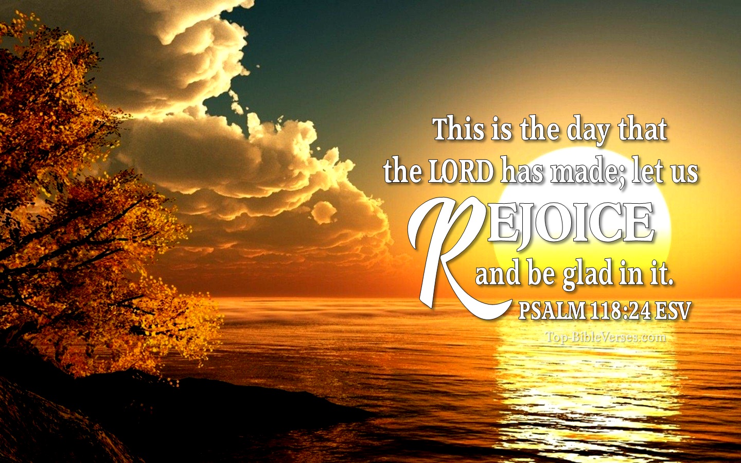 Psalm 118:24 ESV Christian Bible Verse Desktop Wallpaper. Top-BibleVerses.com