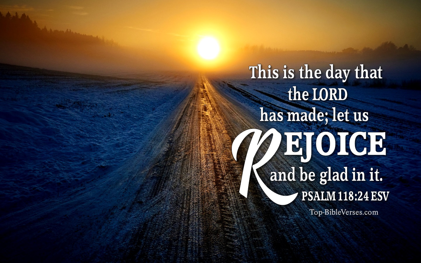 Psalm 118:24 ESV Christian Bible Verse Desktop Wallpaper. Top-BibleVerses.com