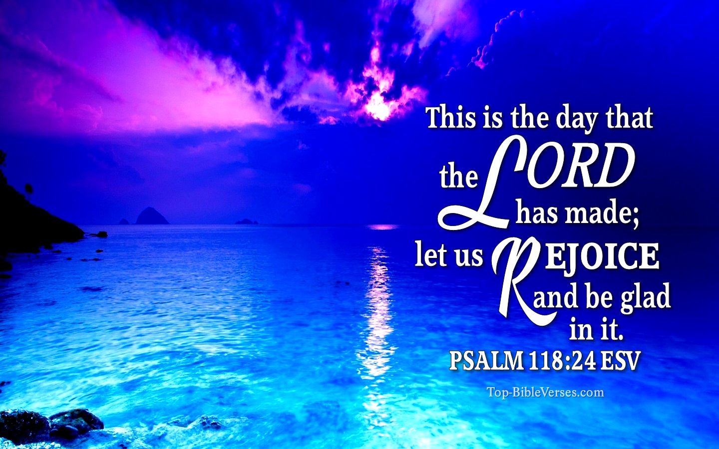 Psalm 118:24 ESV Christian Bible Verse Desktop Wallpaper. Top-BibleVerses.com