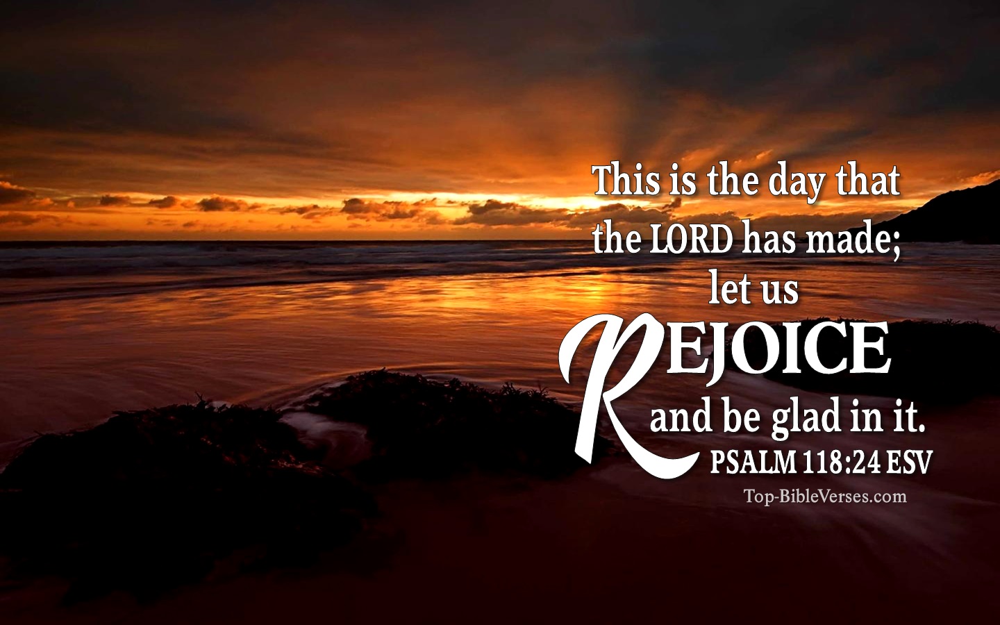 Psalm 118:24 ESV Christian Bible Verse Desktop Wallpaper. Top-BibleVerses.com