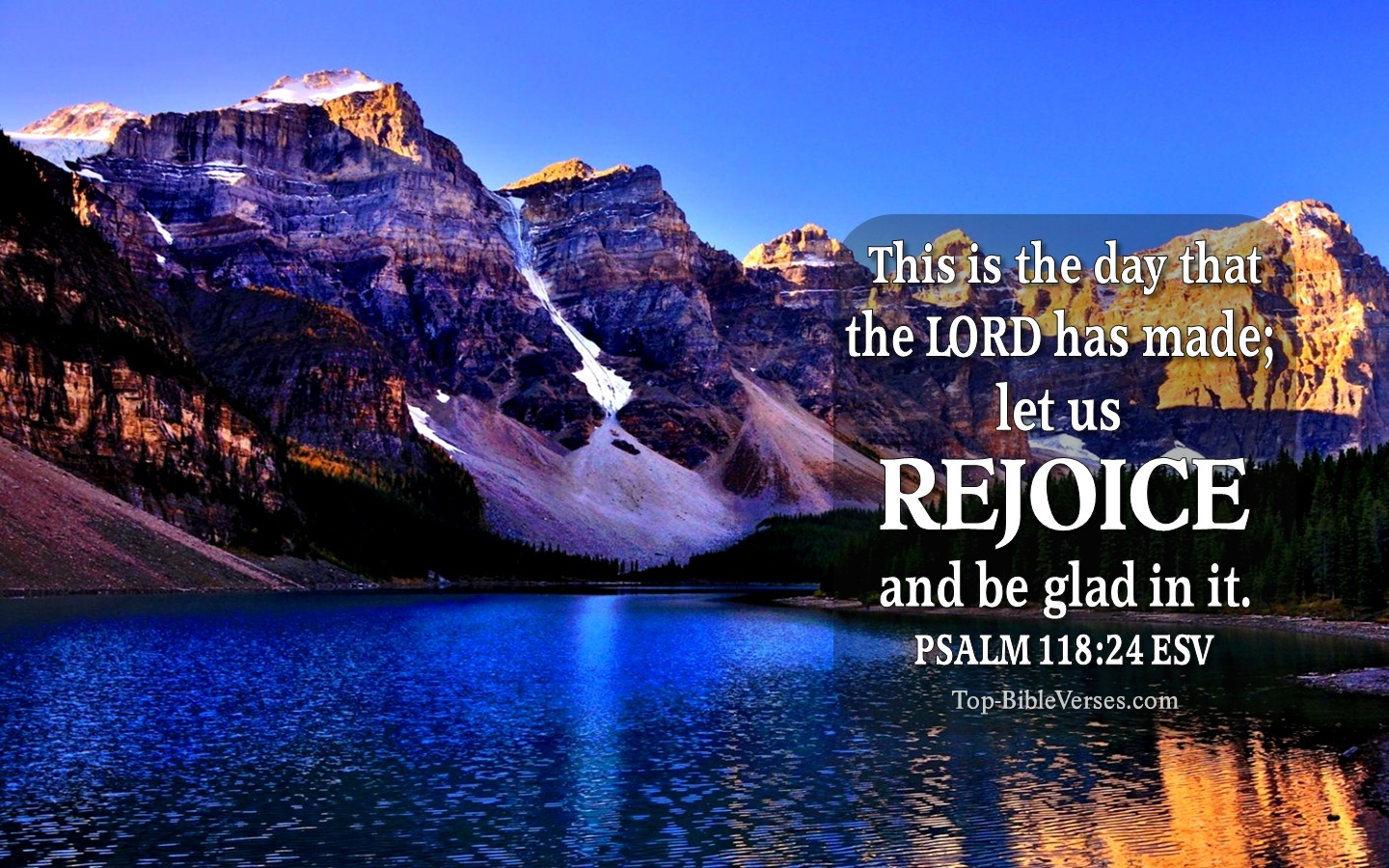 Psalm 118:24 ESV Christian Bible Verse Desktop Wallpaper. Top-BibleVerses.com