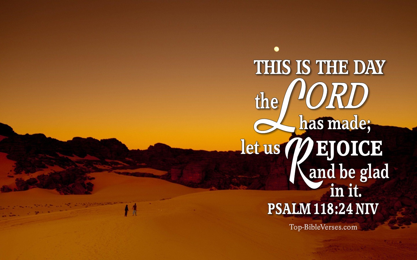 Psalm 118:24 NIV Christian Bible Verse Desktop Wallpaper. Top-BibleVerses.com