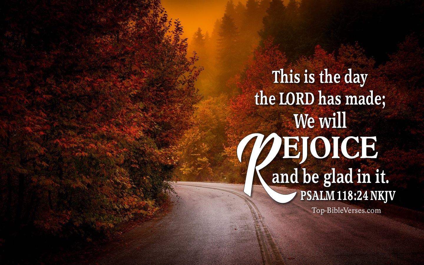 Psalm 118:24 NKJV Christian Bible Verse Desktop Wallpaper. Top-BibleVerses.com