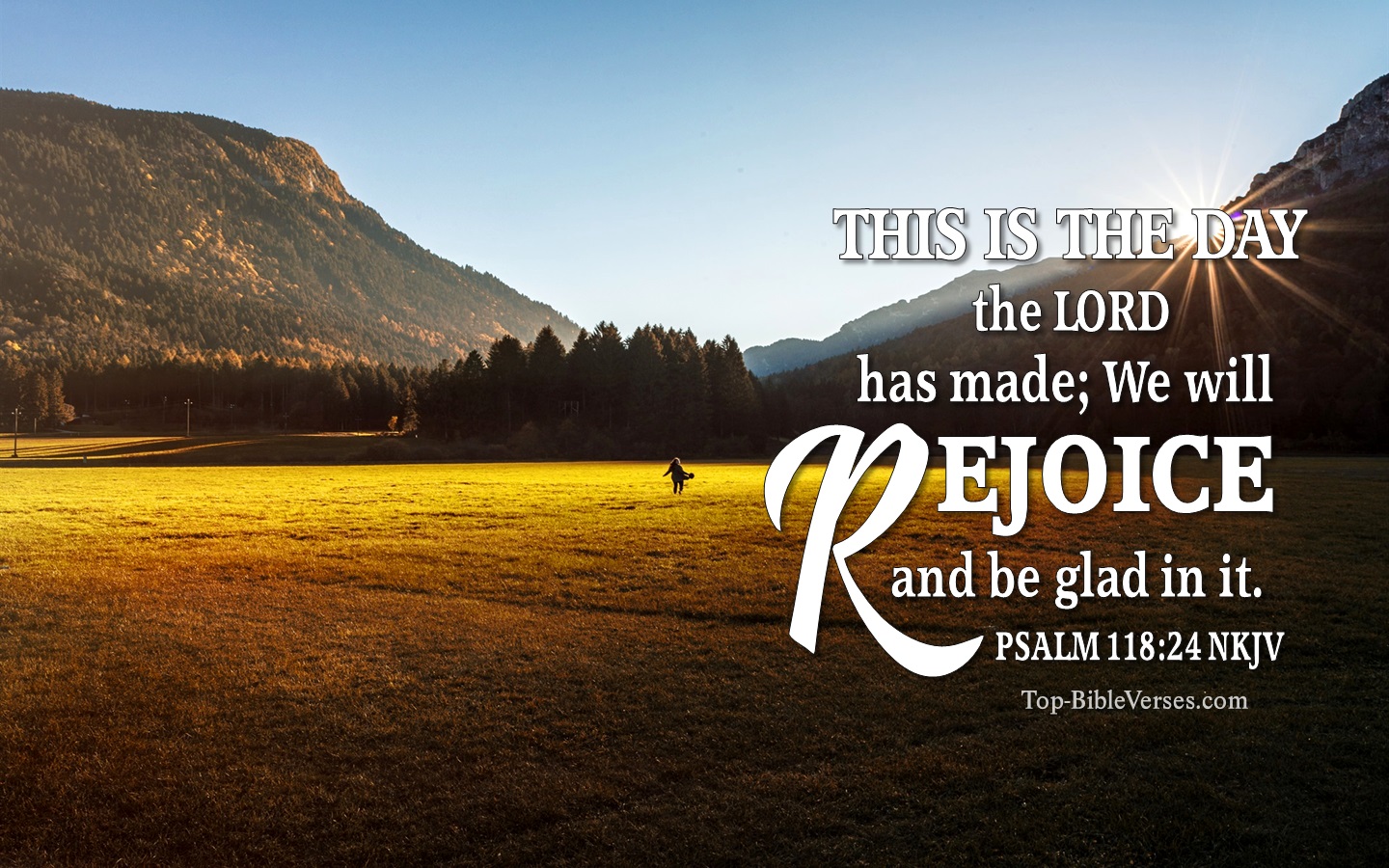 Psalm 118:24 NKJV Christian Bible Verse Desktop Wallpaper. Top-BibleVerses.com
