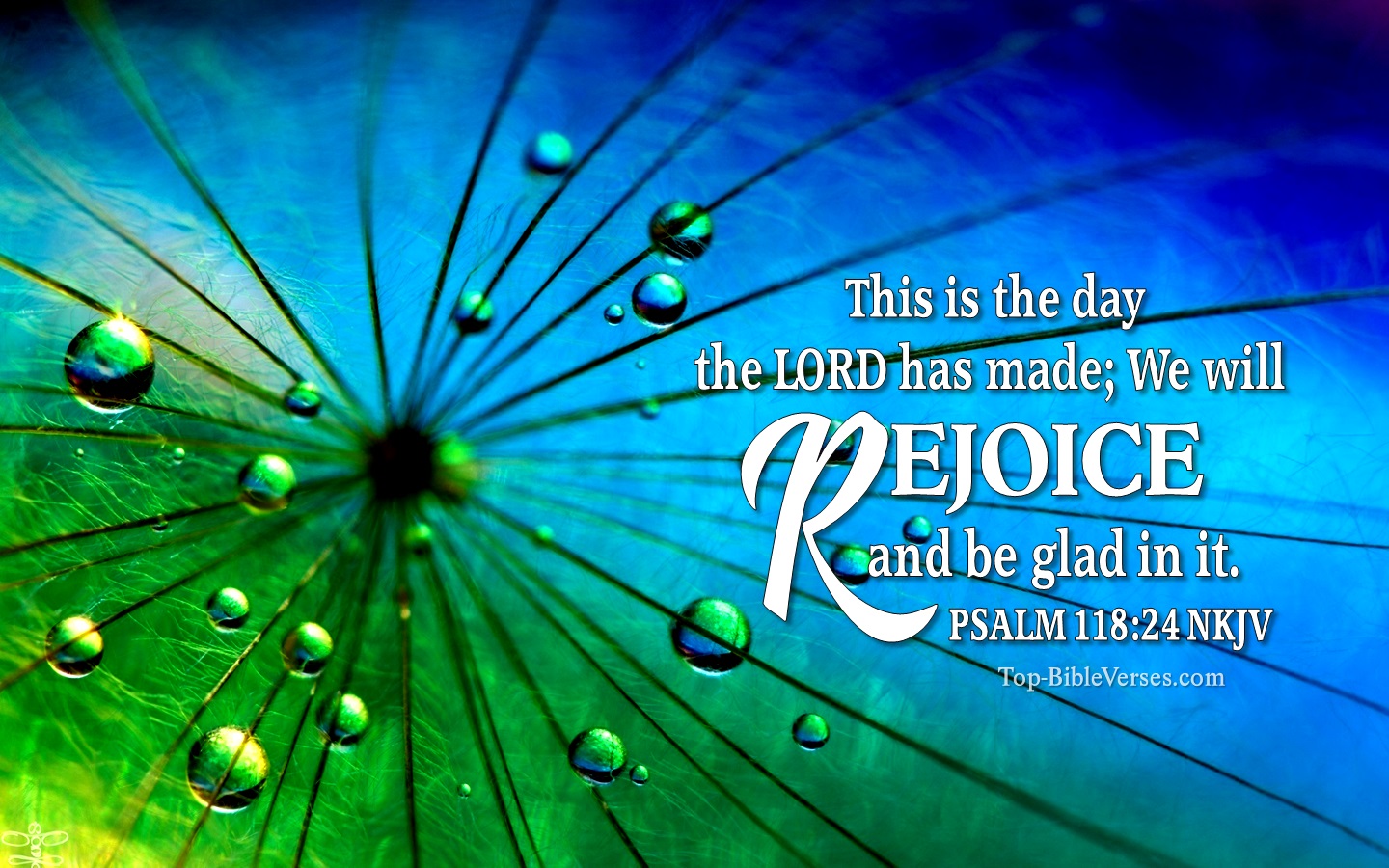 Psalm 118:24 NKJV Christian Bible Verse Desktop Wallpaper. Top-BibleVerses.com