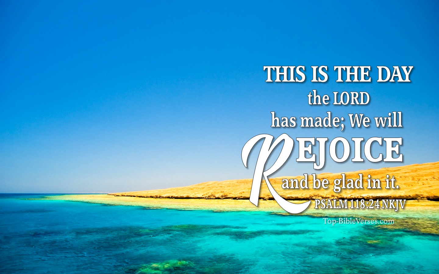 Psalm 118:24 NKJV Christian Bible Verse Desktop Wallpaper. Top-BibleVerses.com