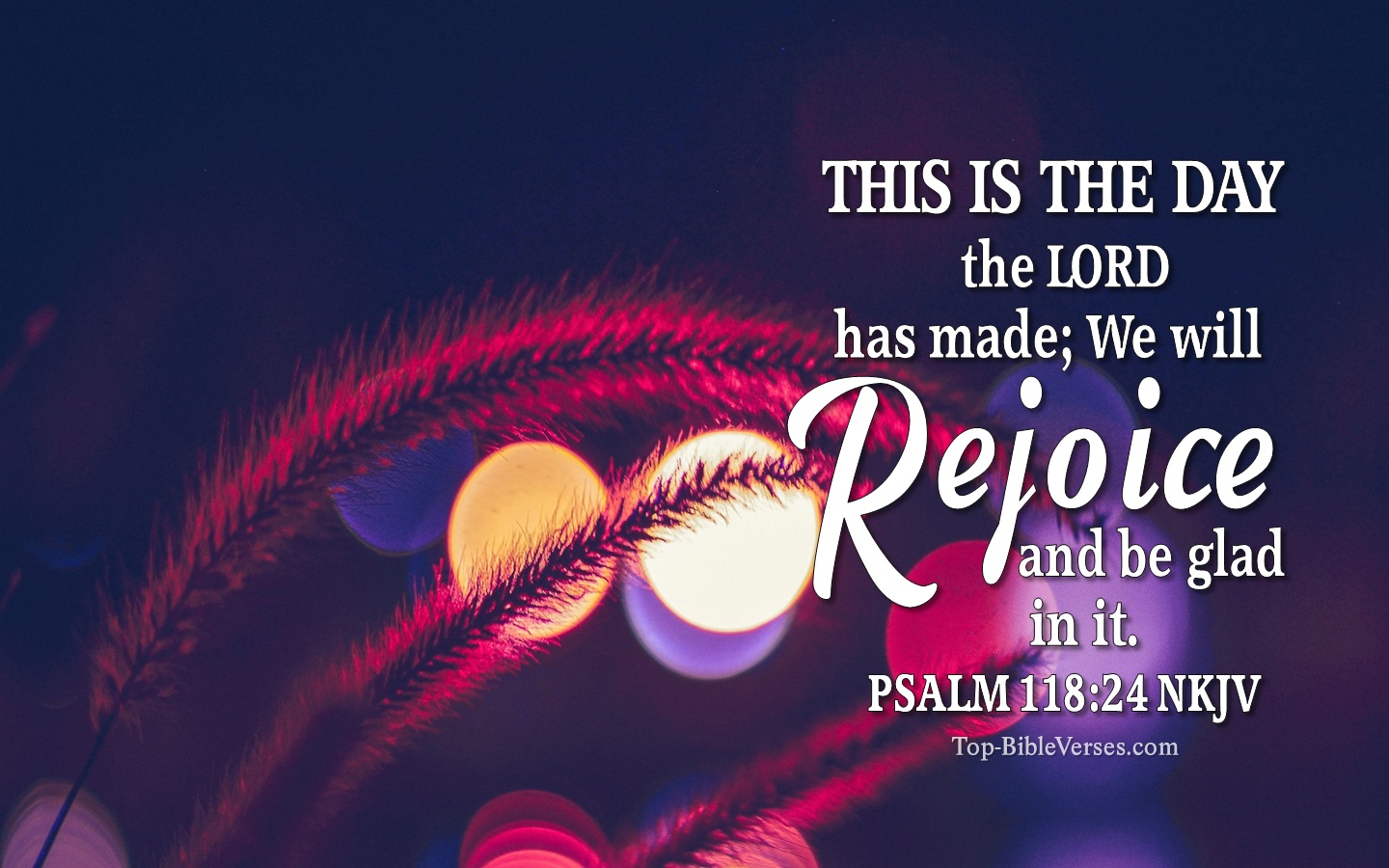 Psalm 118:24 NKJV Christian Bible Verse Desktop Wallpaper. Top-BibleVerses.com