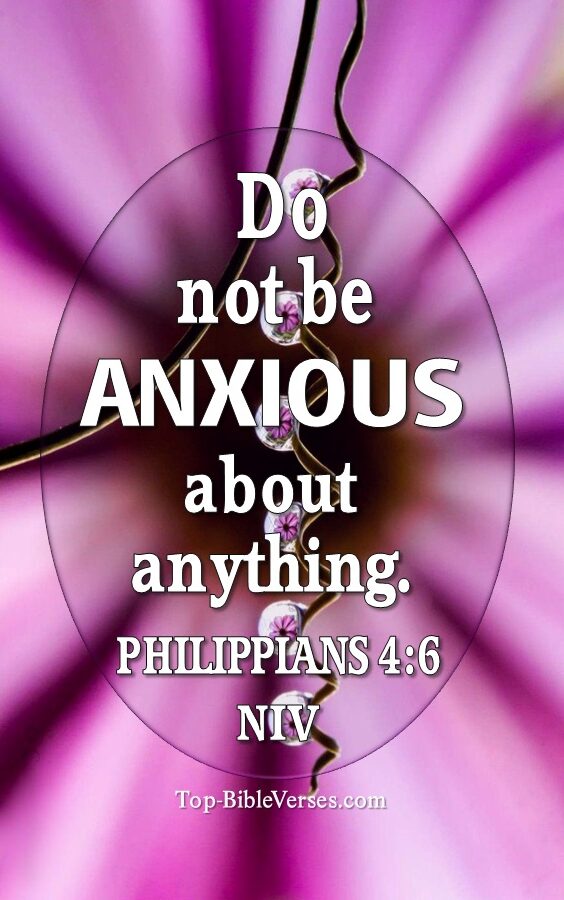 Philippians 4:6 Do not be anxious about anything Bible Verse Wallpaper.