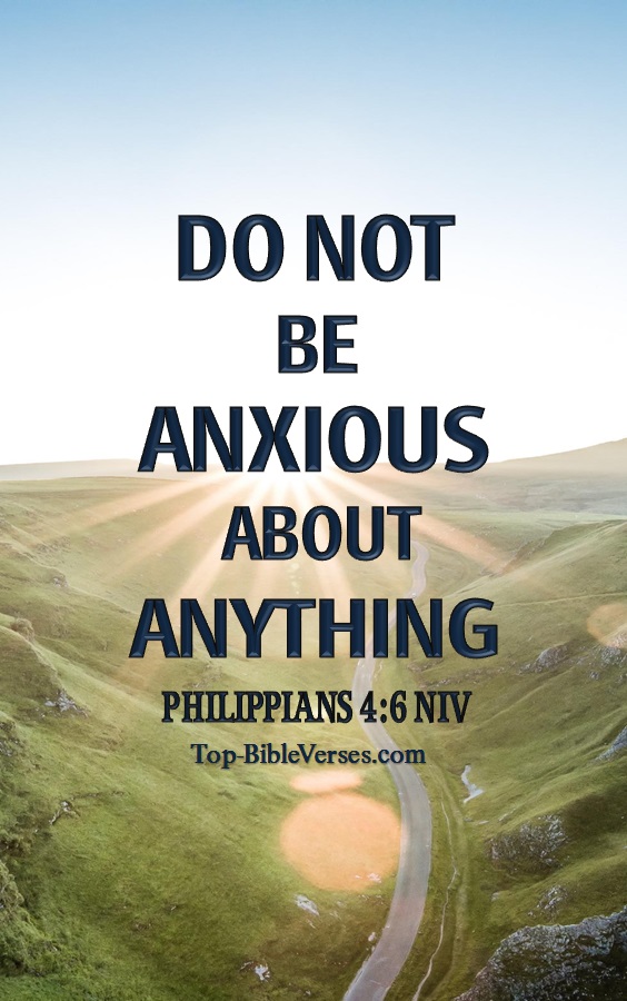 Philippians 4:6 NIV Bible Verse Pictures | Scripture Pictures