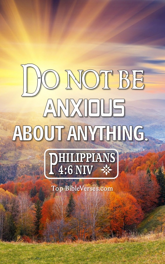 Philippians 4:6 Do not be anxious about anything Bible Verse Wallpaper.