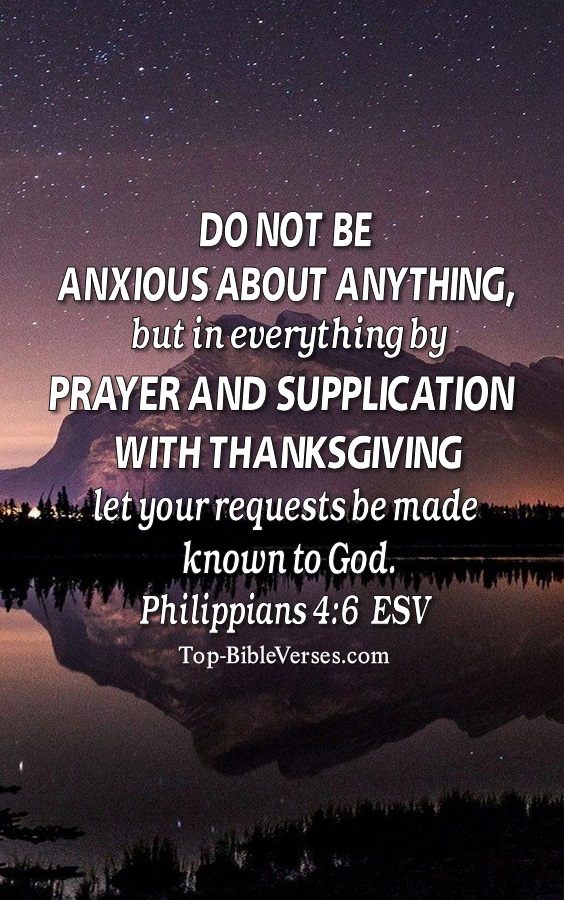 Philippians 4:6 ESV Christian Bible Verse Mobile Wallpaper. Top-BibleVerses.com
