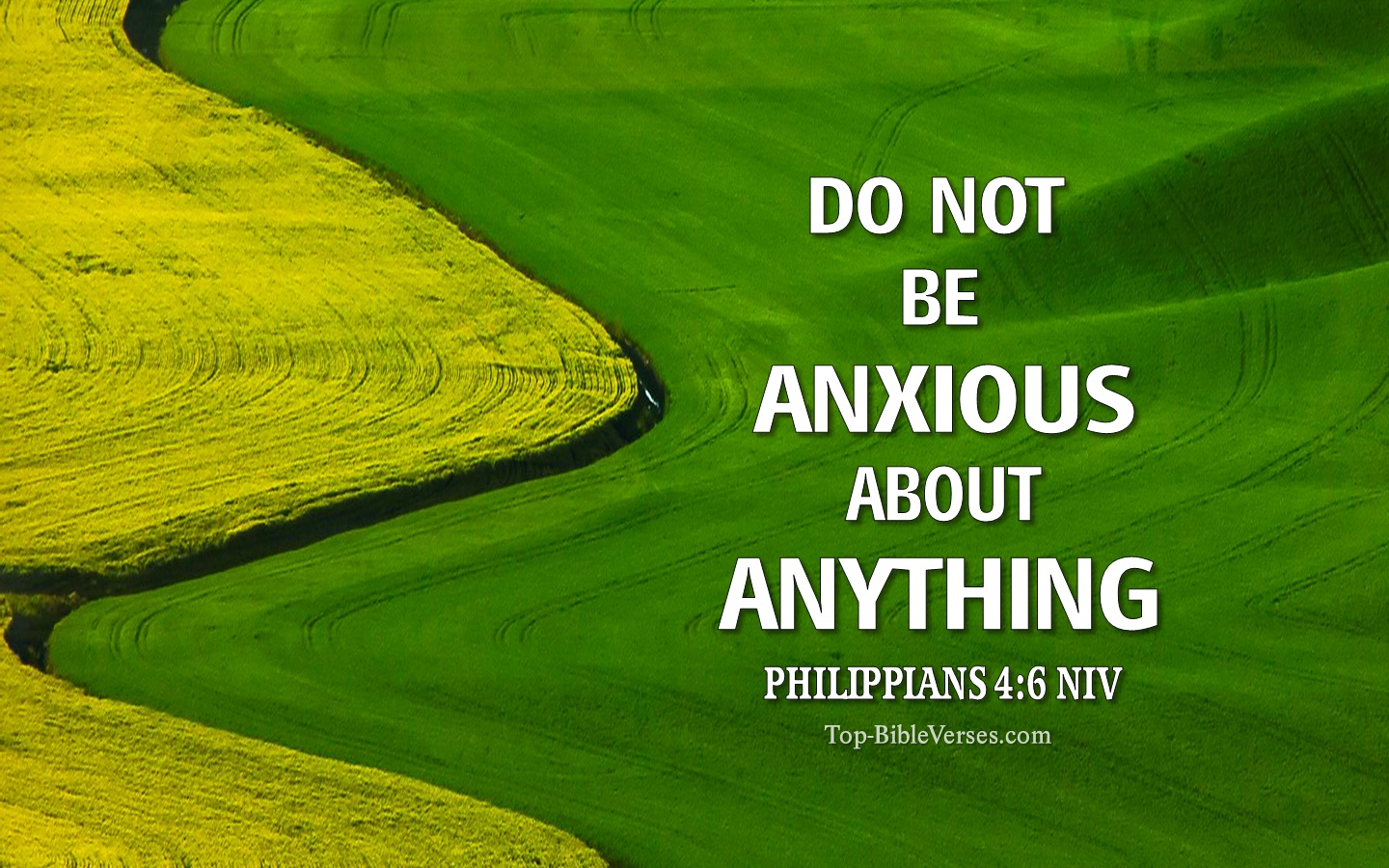 Philippians 4:6 NIV Inspirational Bible Verse Images. Top-BibleVerses.com