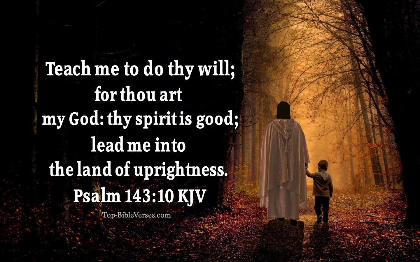 Psalm 143:10 Bible Verse Images