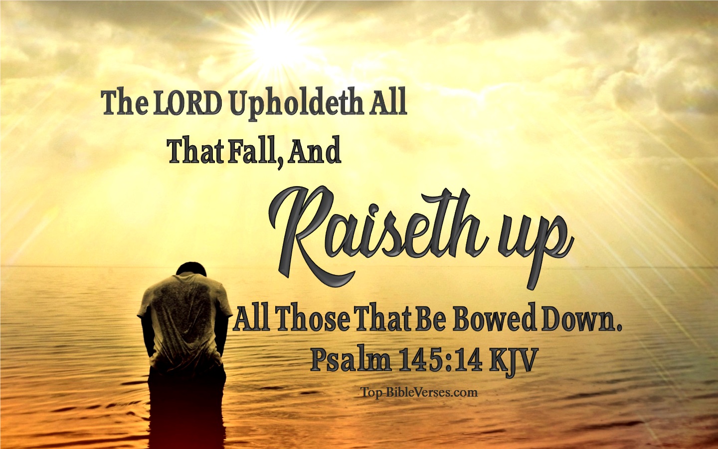 Psalm 145:14 Bible Verse Images