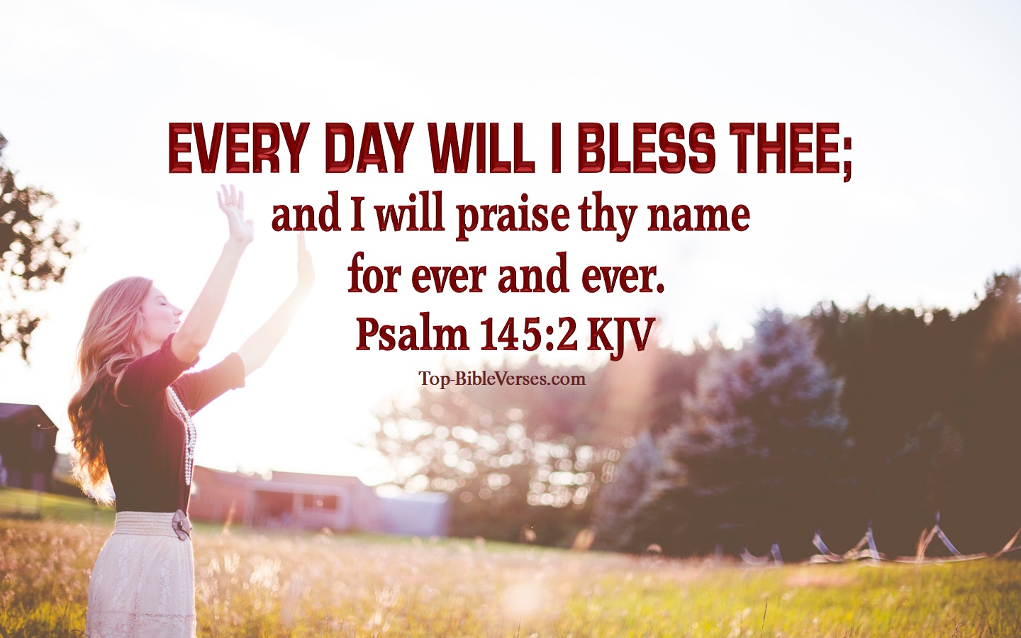 Psalm 145:2 Bible Verse Images
