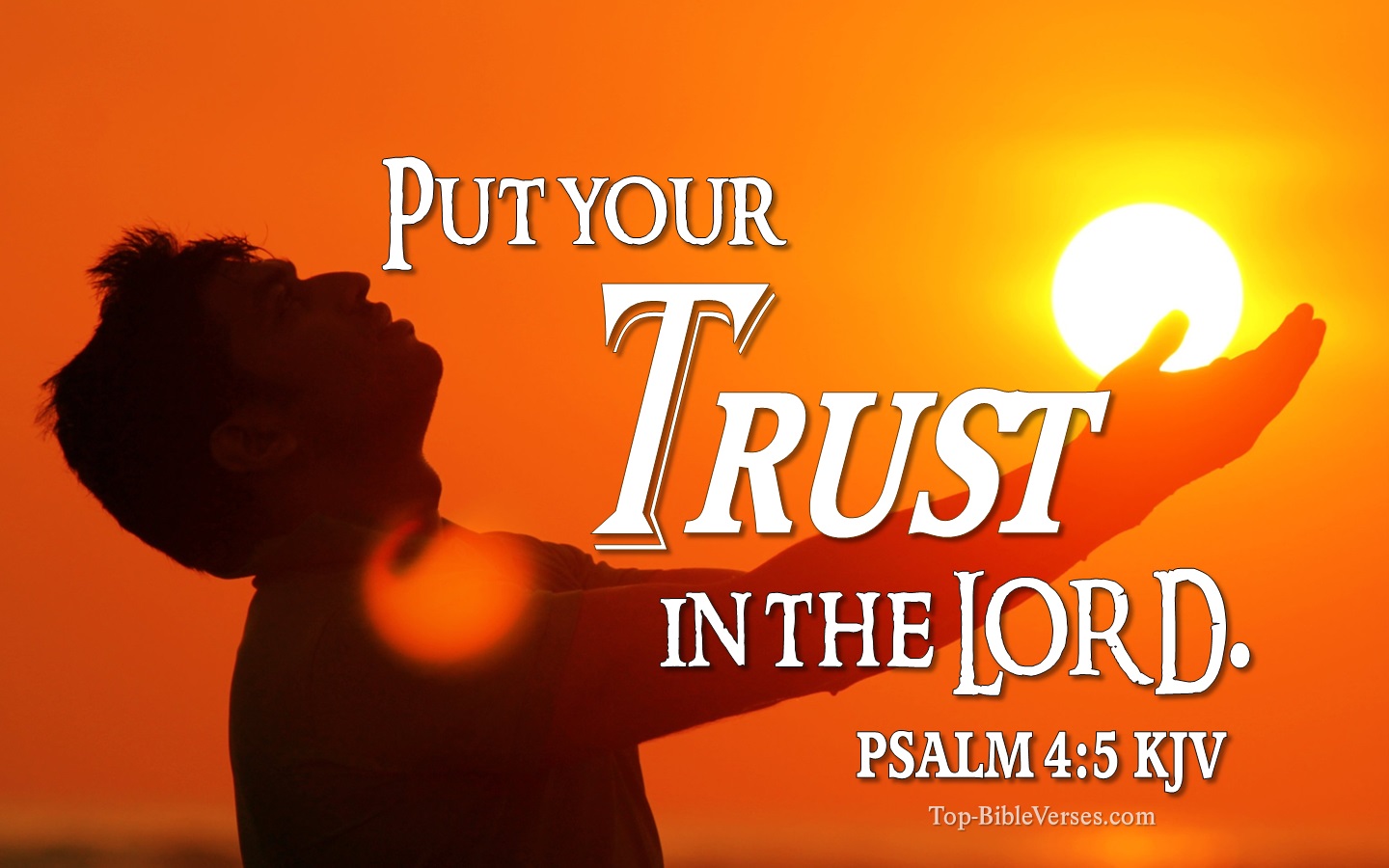 Psalm 4:5 Bible Verse Images