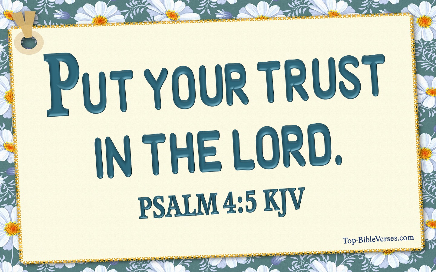 Psalm 4:5 KJV Bible Quotes And Images