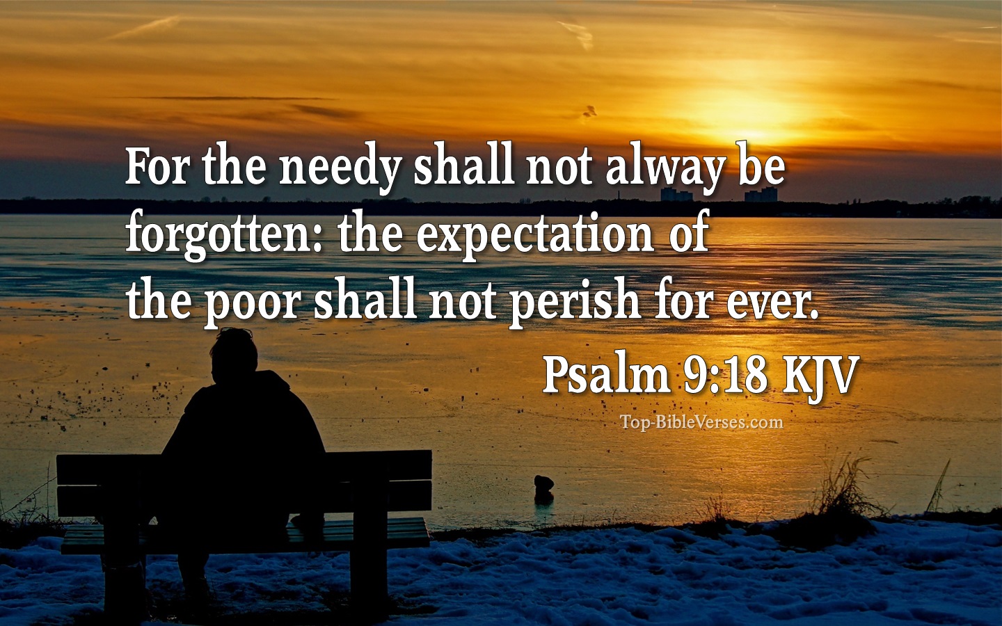 Psalm 9:18 Bible Verse Images