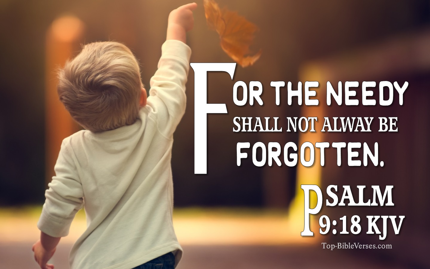 Psalm 9:18 KJV Bible Quotes And Images