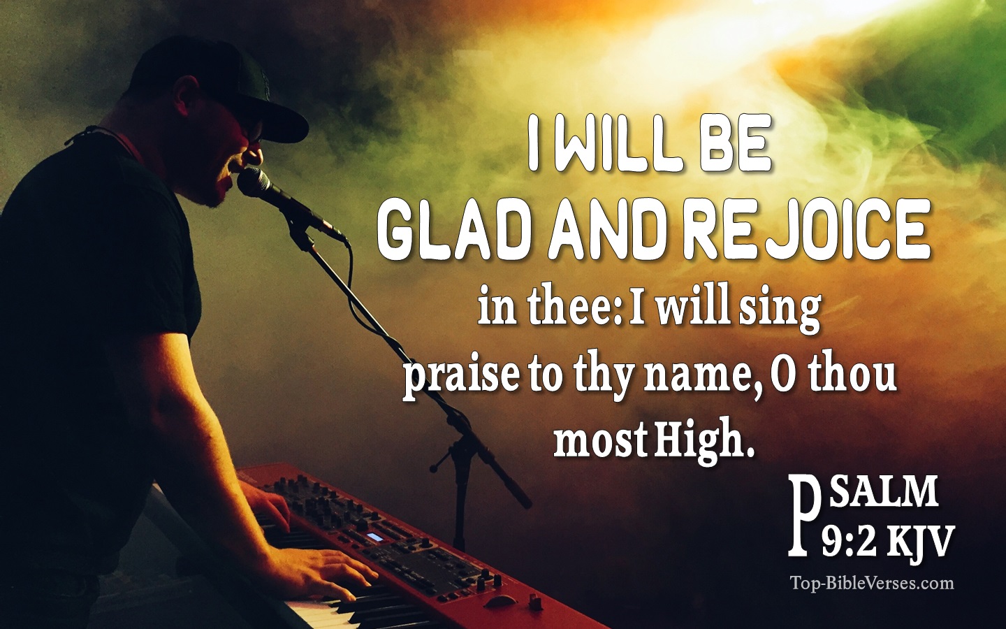 Psalm 9:2 KJV Inspirational Bible Verse Images And Pictures