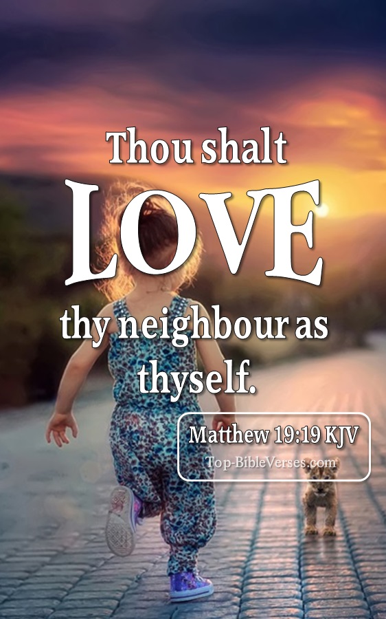 Matthew 19:19 Bible Verse Images