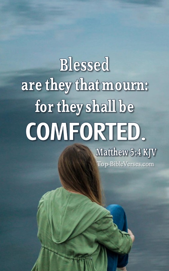 Matthew 5:4 Bible Verse Images
