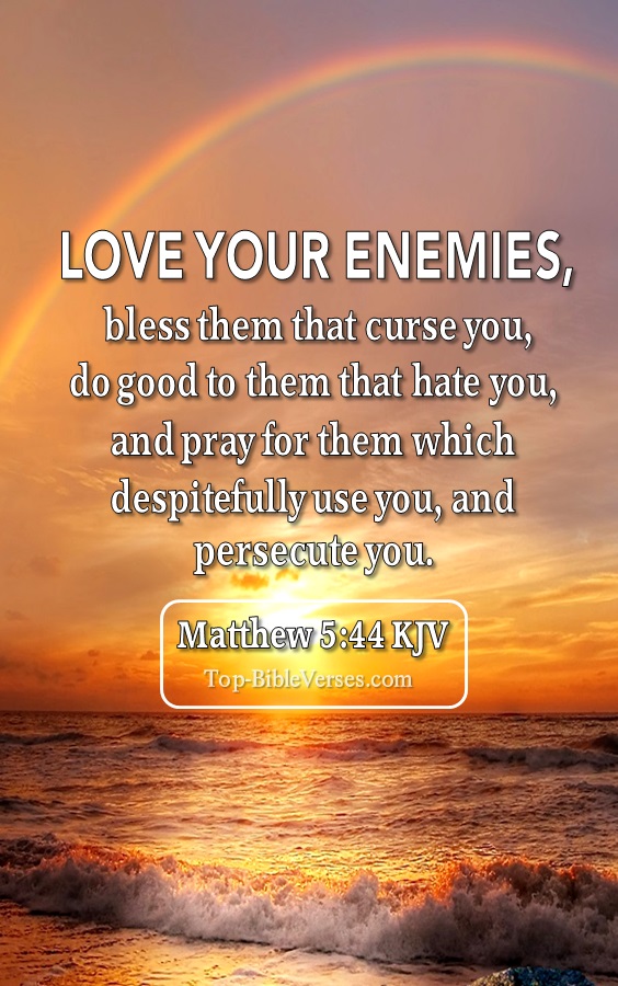 Matthew 5:44 Inspiring Bible Verse Images | Matthew 5:44 Pictures