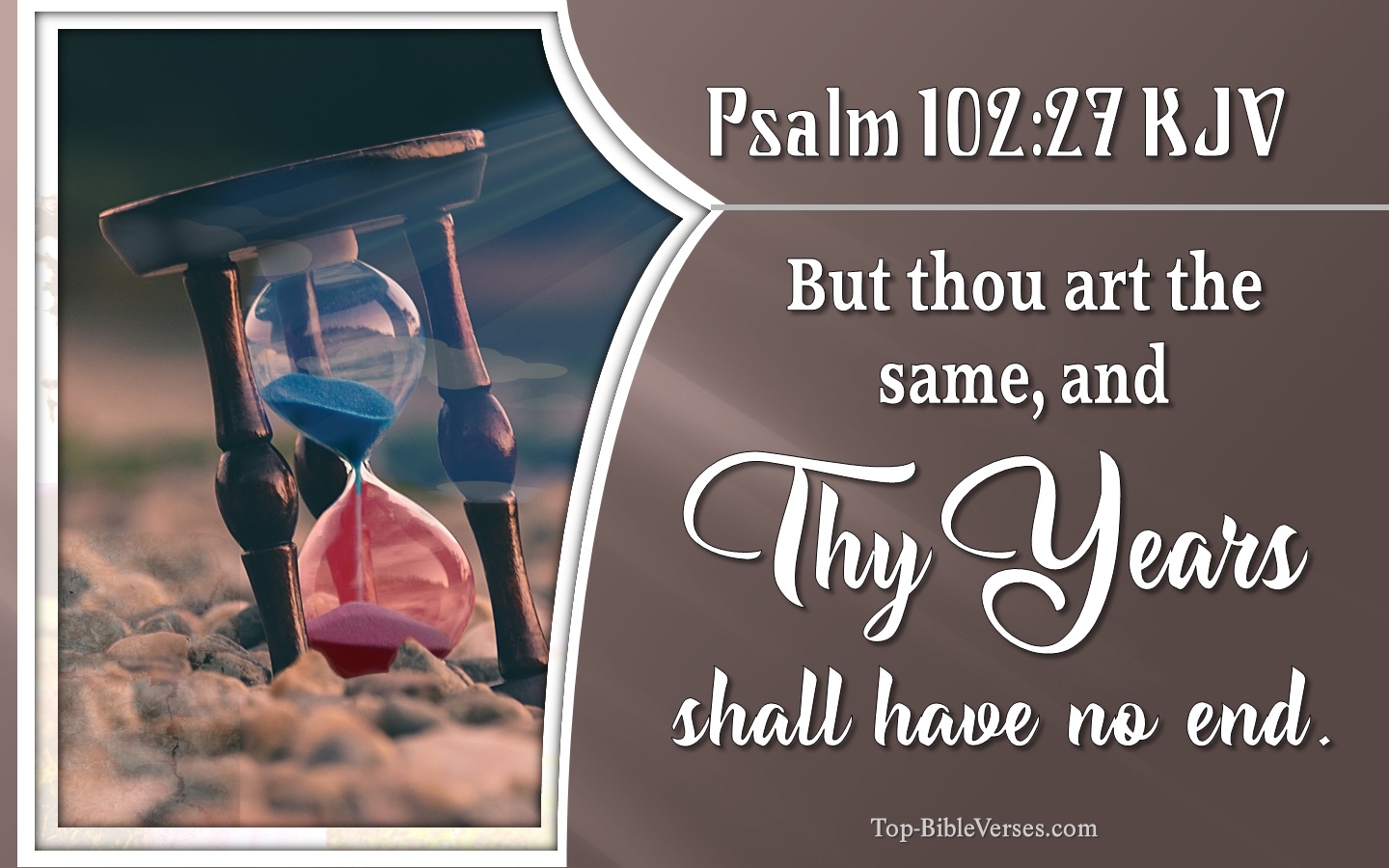 Psalm 102:27 KJV Bible Verse Images