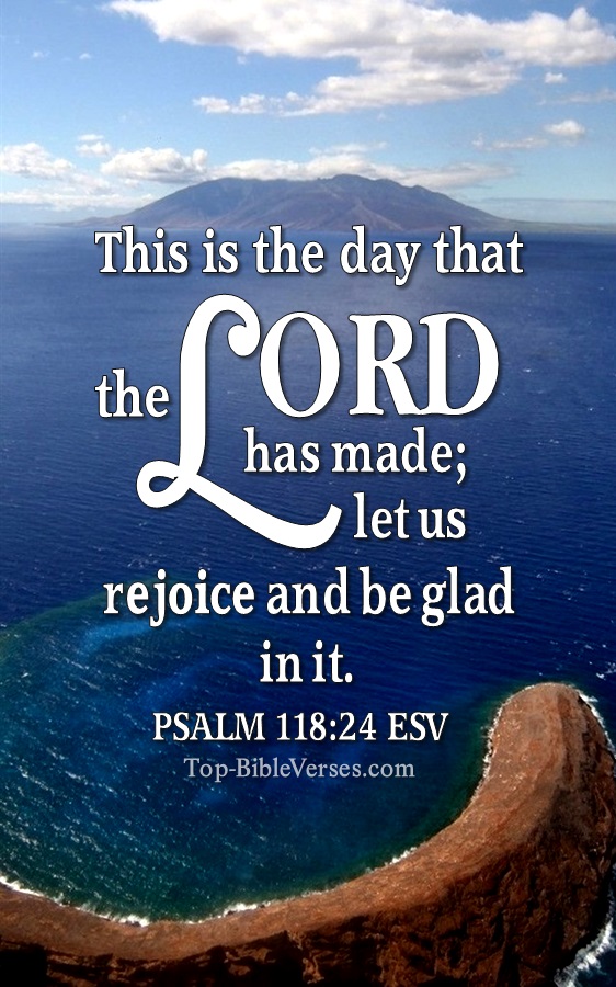 Psalm 118:24 ESV Christian Bible Verse Mobile Wallpaper. Top-BibleVerses.com