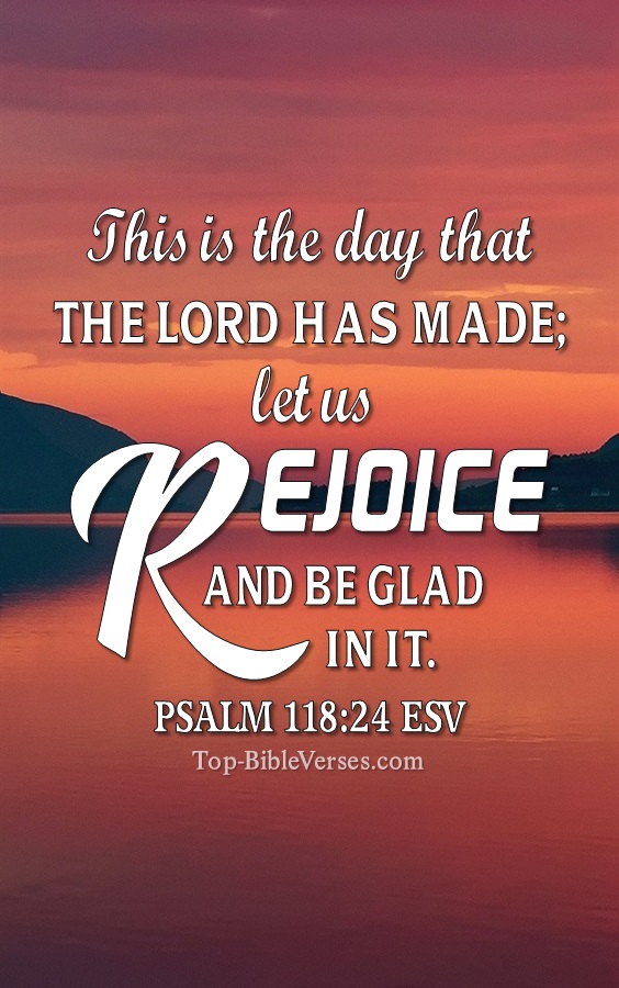 Psalm 118:24 ESV Christian Bible Verse Mobile Wallpaper. Top-BibleVerses.com