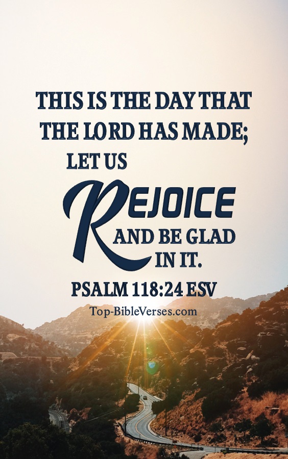 Psalm 118:24 ESV Christian Bible Verse Mobile Wallpaper. Top-BibleVerses.com