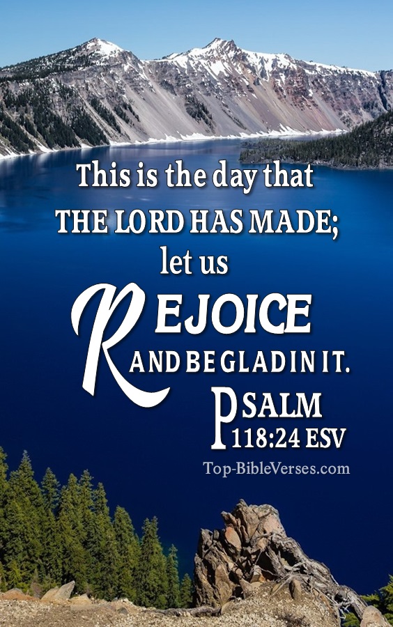 Psalm 118:24 ESV Christian Bible Verse Mobile Wallpaper. Top-BibleVerses.com
