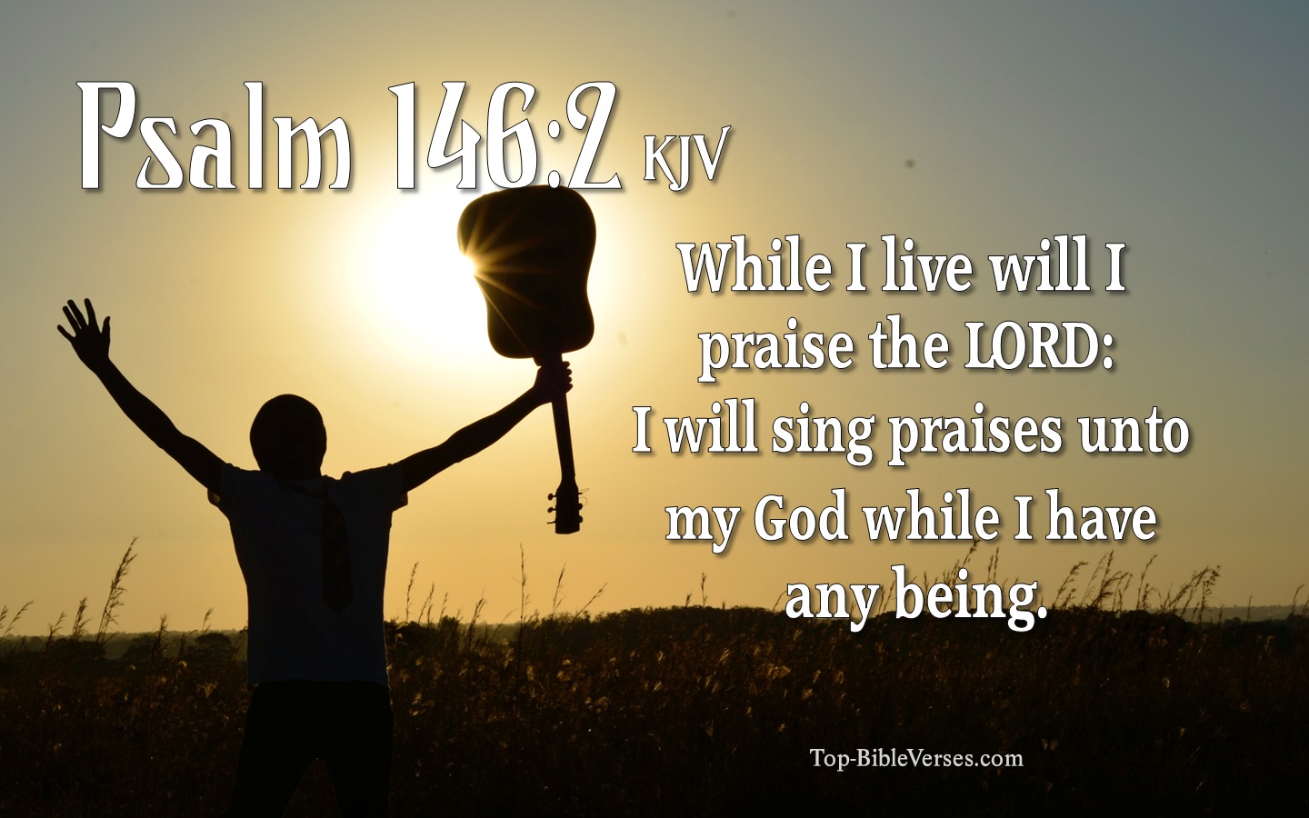 Psalm 146:2 KJV Bible Quotes and images